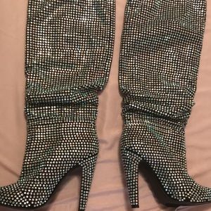 Steve Madden Rhinestone Boots “crushing”